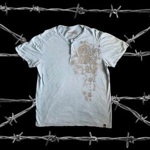 machine blue mallgoth T-shirt